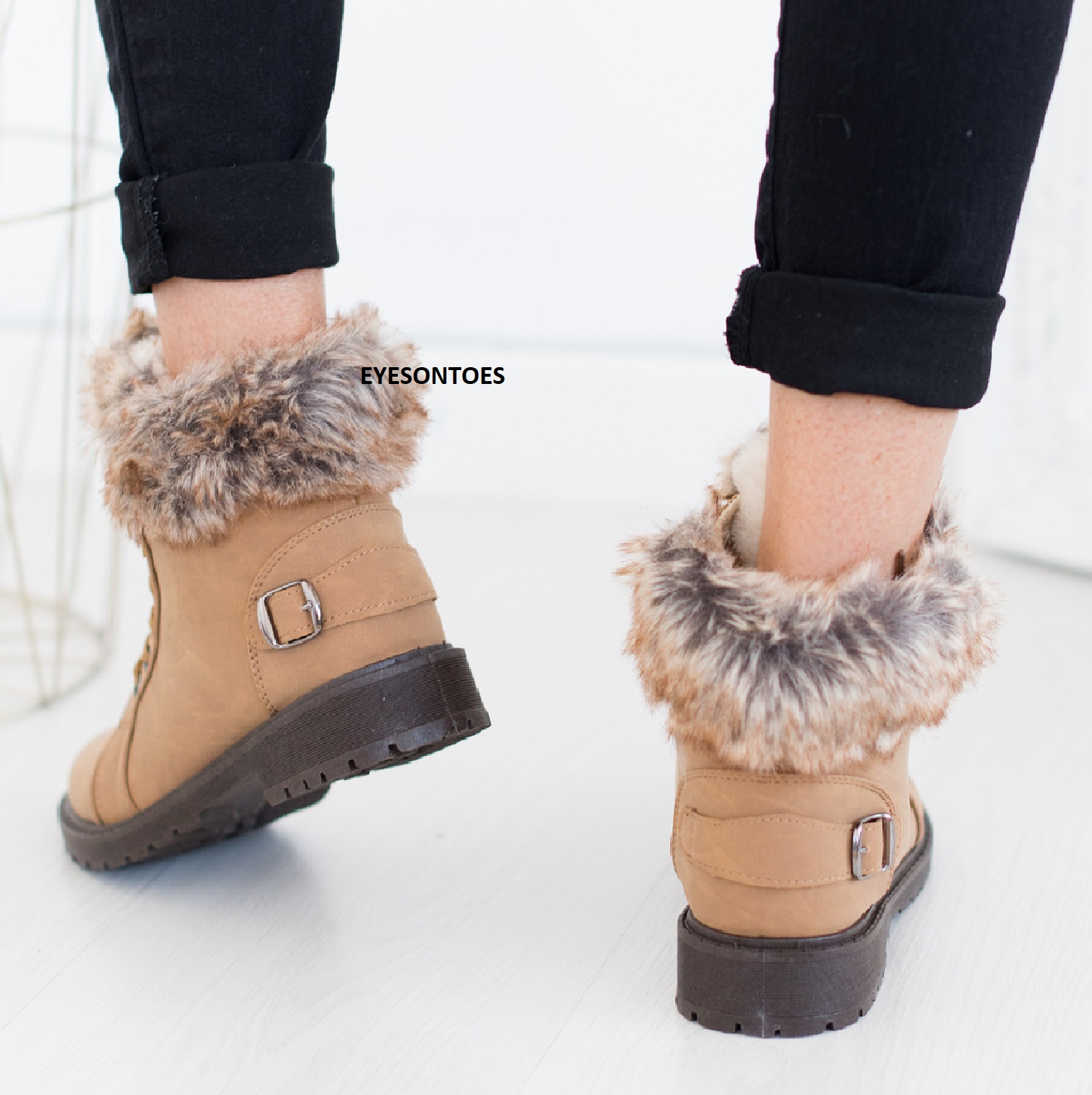 tan 2inch heels